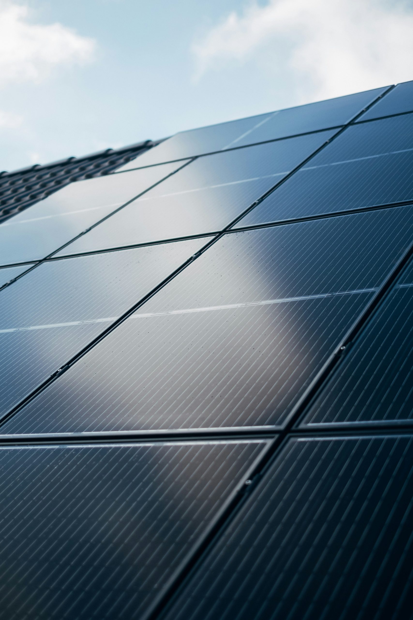pv module auf dach